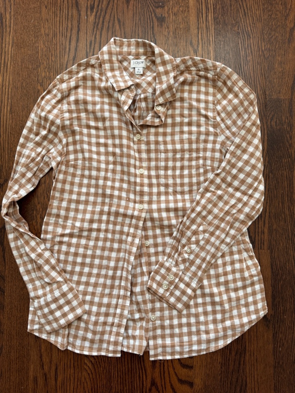 ☮️☮️ J CREW Mixed Casual Tops & Pants Bundle with Pink, Green, Beige, Gray - Picture 6 of 8